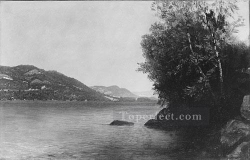 Lake George A Reminiscence Luminism seascape John Frederick Kensett Oil Paintings